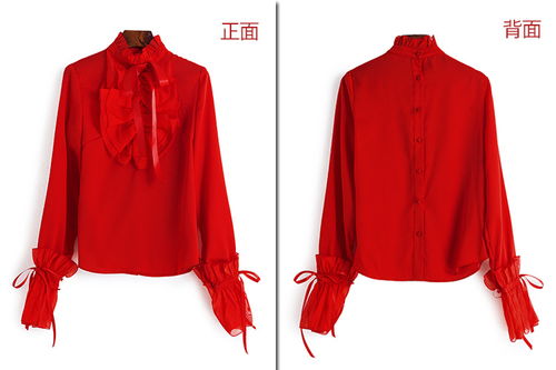 艾森絲服飾 施悅名2018新款宮廷風襯衫，演繹現代女性的浪漫與優雅